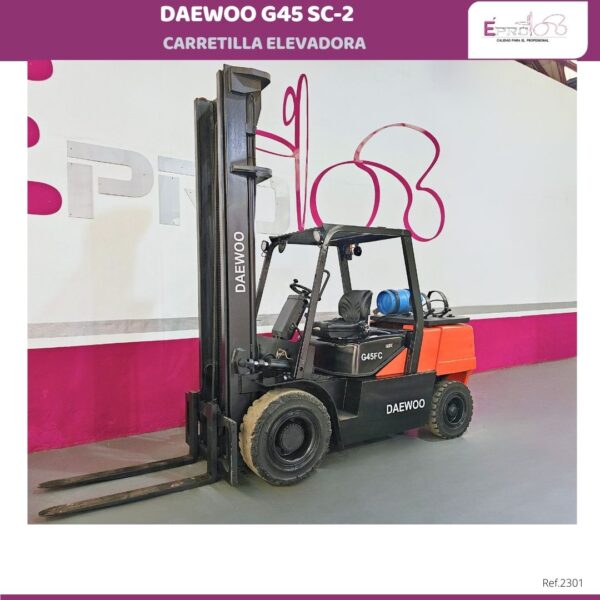 CARRETILLA ELEVADORA DAEWOO - Imagen 2