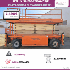 PLATAFORMA ELEVADORA LIFTLUX