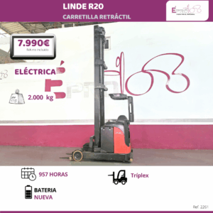 CARRETILLA RETRACTIL LINDE