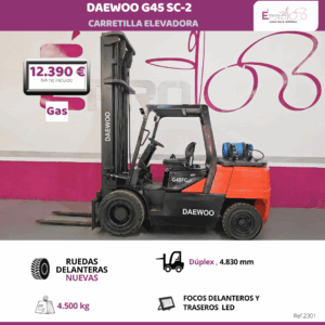 CARRETILLA ELEVADORA DAEWOO