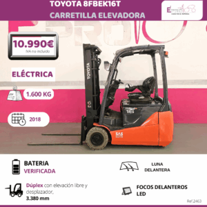 CARRETILLA ELEVADORA ELECTRICA