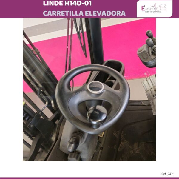 CARRETILLA ELEVADORA DIESEL LINDE - Imagen 5