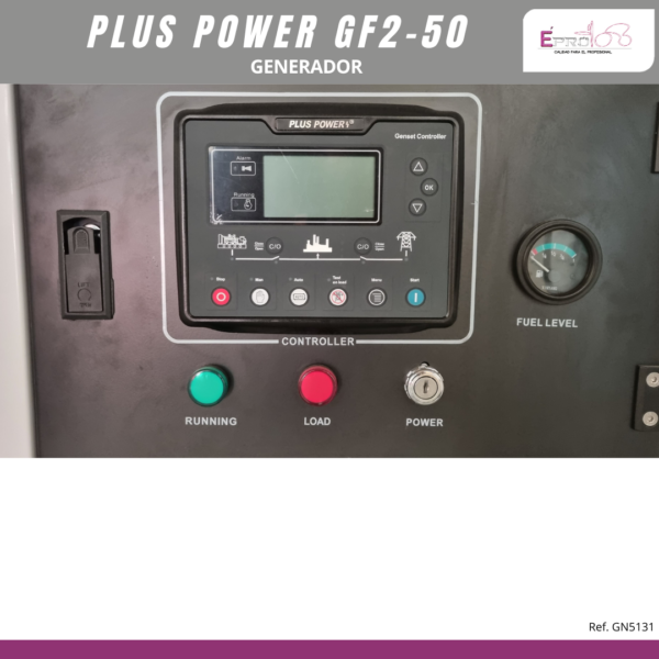 GENERADOR PLUS POWER 50 KVA - Imagen 5