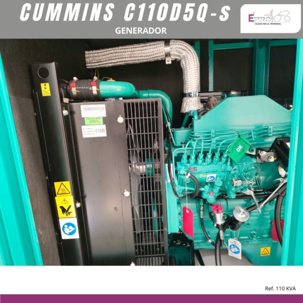 GENERADOR CUMMINS 110 KVA - Imagen 4