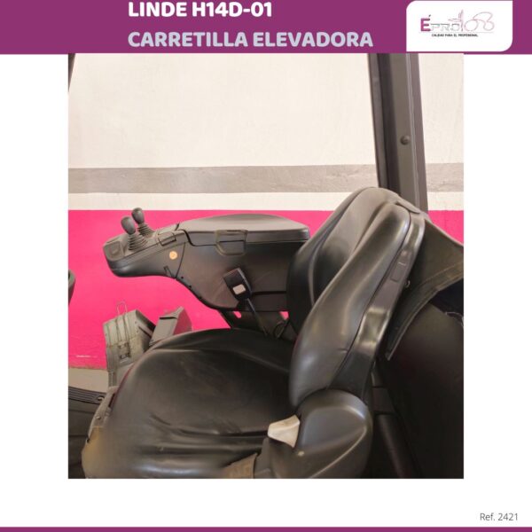 CARRETILLA ELEVADORA DIESEL LINDE - Imagen 6