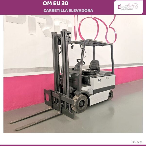 CARRETILLA ELEVADORA ELECTRICA OM - Imagen 2