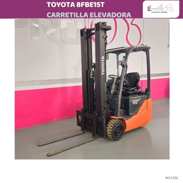 CARRETILLA ELEVADORA TOYOTA 1500 KILOS - Imagen 2