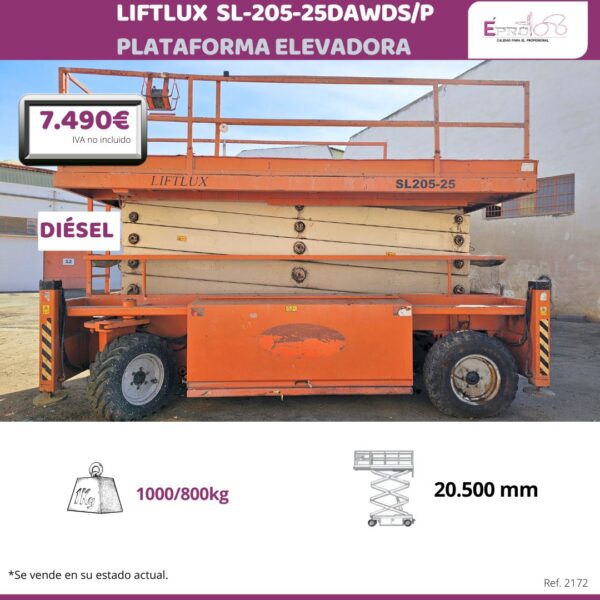 PLATAFORMA ELEVADORA LIFTLUX