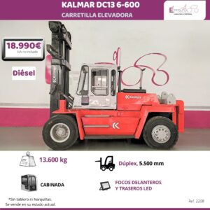 CARRETILLA ELEVADORA DIESEL KALMAR