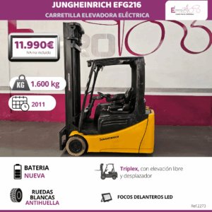 CARRETILLA ELEVADORA JUNGHENRICH