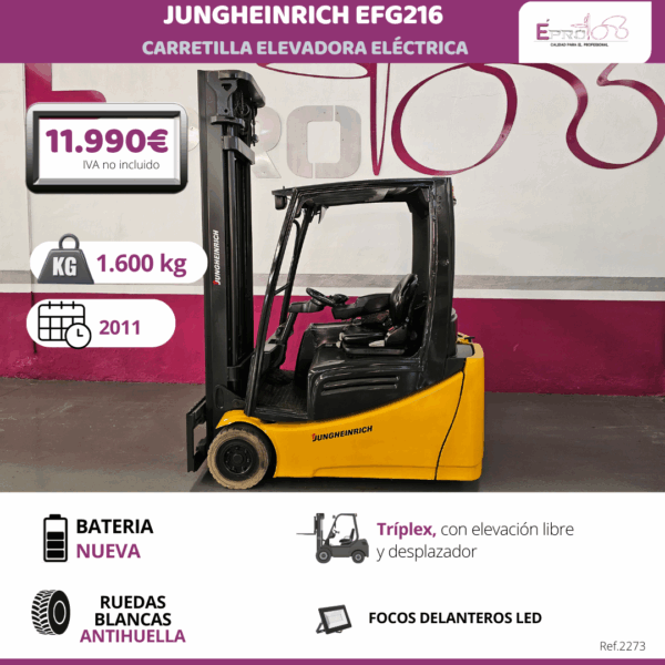 CARRETILLA ELEVADORA JUNGHENRICH