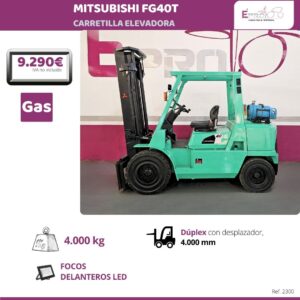 CARRETILLA ELEVADORA MISTSUBISHI