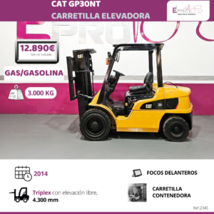 TORO CATERPILLAR 3000 KILOS