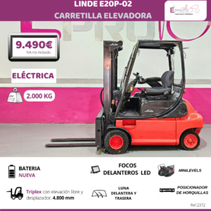 CARRETILLA ELEVADORA LINDE