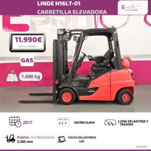 CARRETILLA ELEVADORA 1600 KILOS