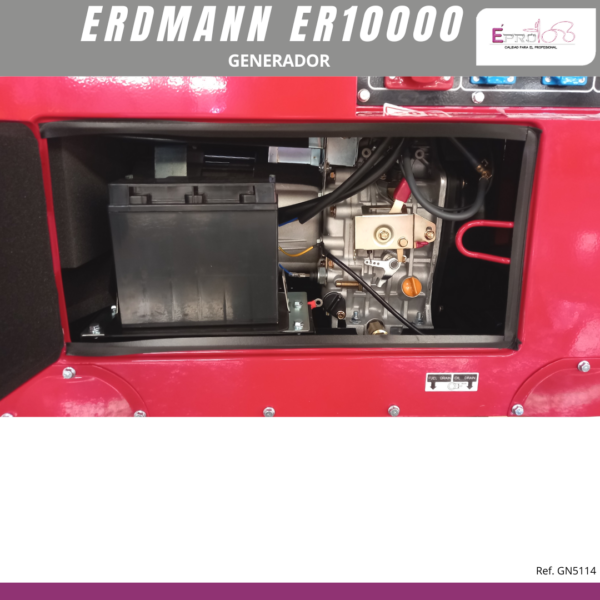 GENERADOR ERDMANN 12,5 KVA NUEVO - Imagen 5