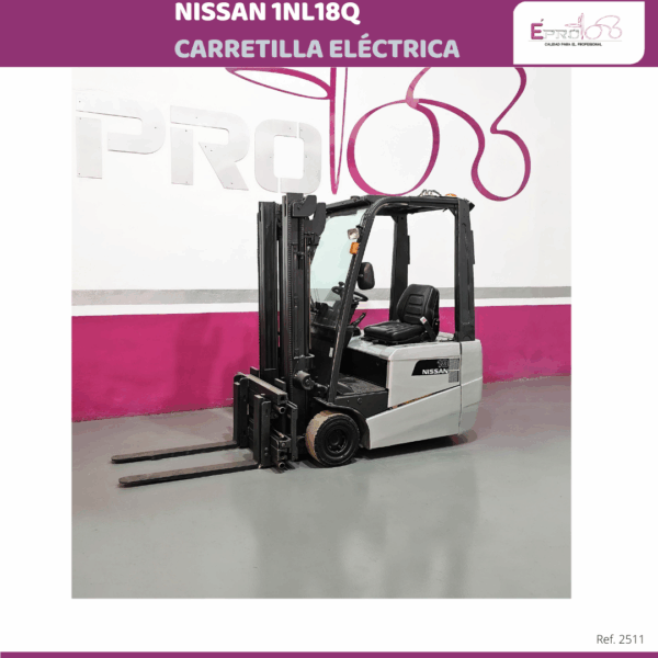 CARRETILLA ELEVADORA NISSAN 1800 KILOS - Imagen 2