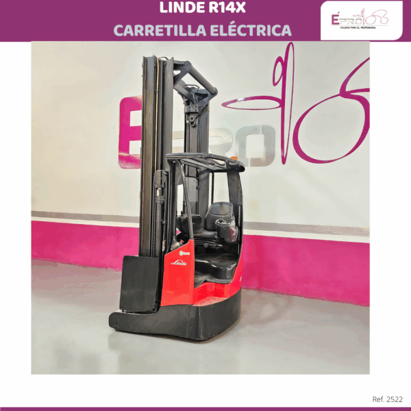 RETRACTIL ELECTRICA LINDE 1400 KG - Imagen 3