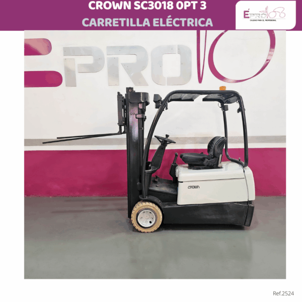 CARRETILLA ELEVADORA ELECTRICA CROWN - Imagen 4