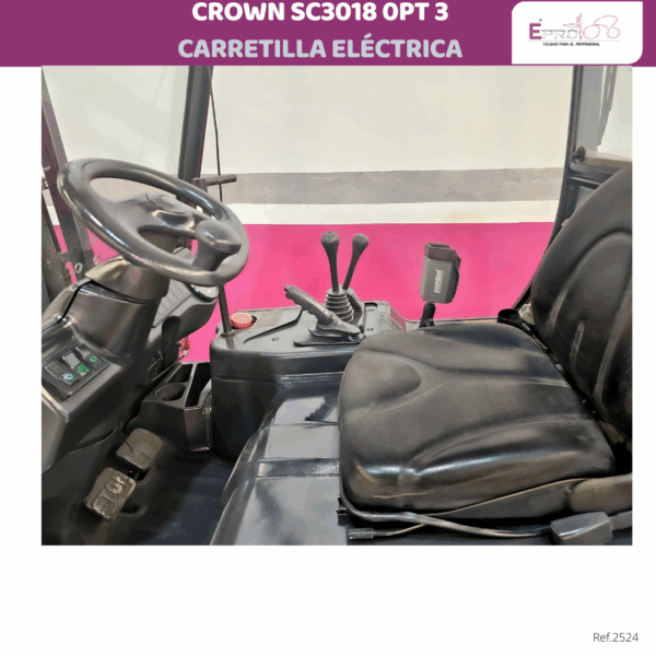 CARRETILLA ELEVADORA ELECTRICA CROWN - Imagen 5