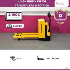 TRANSPALETA JUNGHENRICH 1600 KILOS