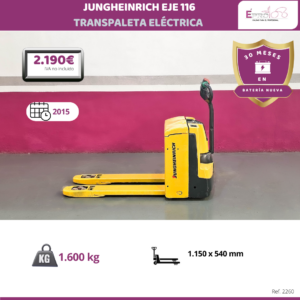 TRANSPALETA ELECTRICA JUNGHENRICH