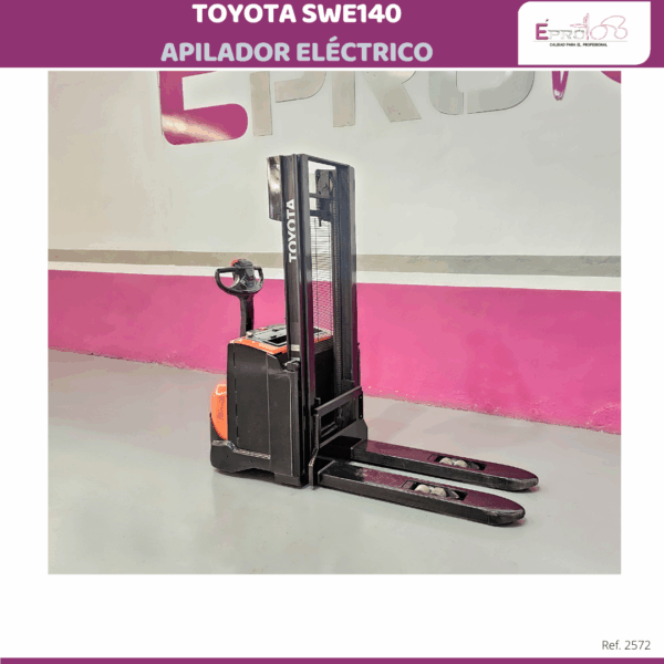 APILADOR ELECTRICO TOYOTA 1400 KG - Imagen 2