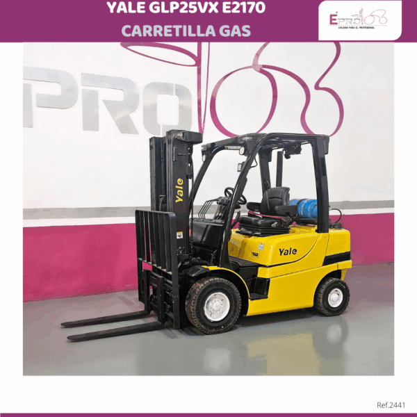 CARRETILLA ELEVADORA GAS YALE - Imagen 2