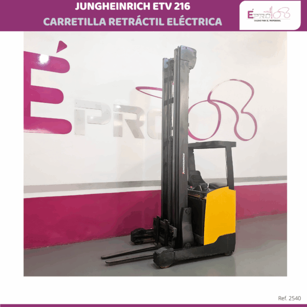 CARRETILLA RETRACTIL 1600 KILOS - Imagen 2