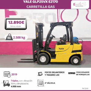 CARRETILLA ELEVADORA GAS YALE