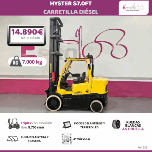 CARRETILLA ELEVADORA DIESEL