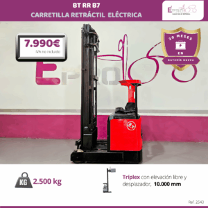 CARRETILLA RETRACTIL TRÍPLEX
