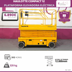 PLATAFORMA ELEVADORA COMPACT 12
