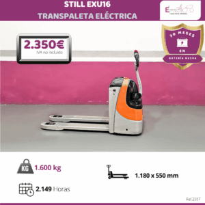 TRANSPALETA ELECTRICA STILL