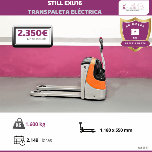 TRANSPALETA ELECTRICA STILL