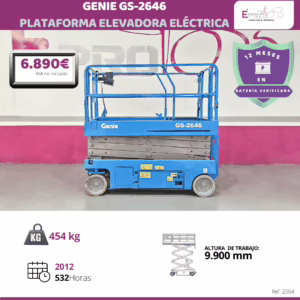 PLATAFORMA ELEVADORA GENIE GS-2646