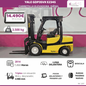 CARRETILLA ELEVADORA DIESEL
