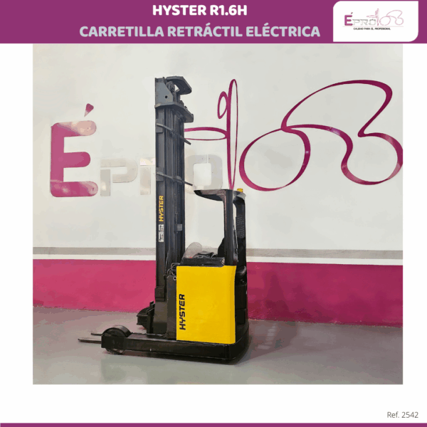 CARRETILLA RETRACTIL TRÍPLEX HYSTER - Imagen 3