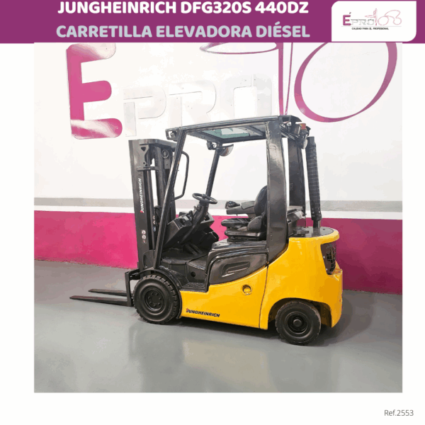 CARRETILLA ELEVADORA DIESEL JUNGHENRICH - Imagen 3
