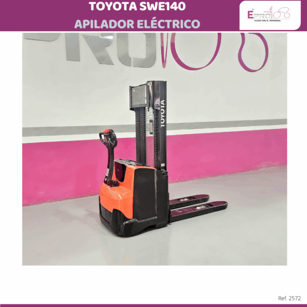 APILADOR ELECTRICO TOYOTA 1400 KG - Imagen 3