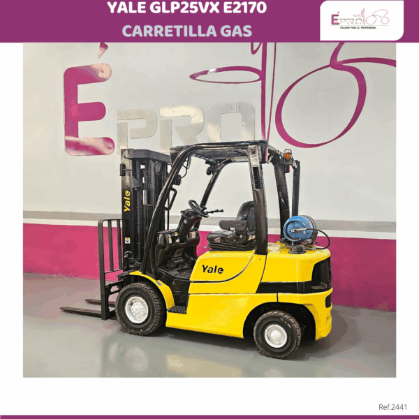 CARRETILLA ELEVADORA GAS YALE - Imagen 3