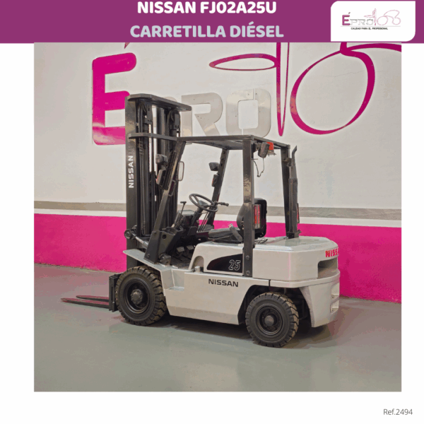 CARRETILLA ELEVADORA NISSAN - Imagen 3