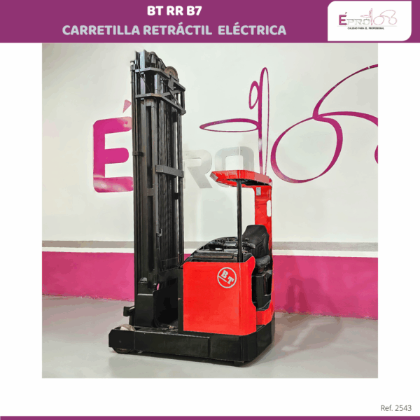 CARRETILLA RETRACTIL TRÍPLEX - Imagen 3