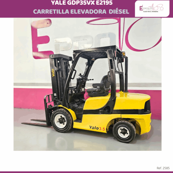 CARRETILLA ELEVADORA YALE 3500 KILOS - Imagen 3