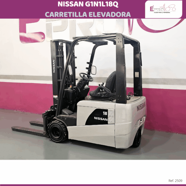 CARRETILLA ELEVADORA 1.800 KILOS NISSAN - Imagen 3