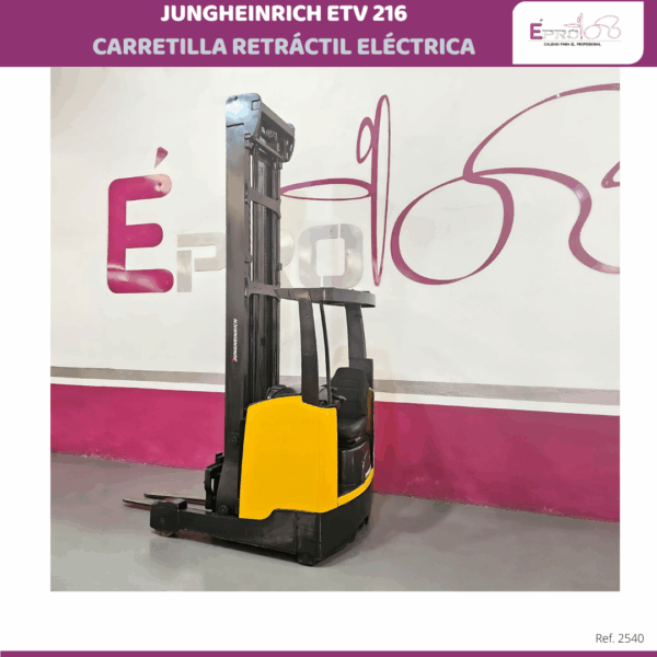 CARRETILLA RETRACTIL 1600 KILOS - Imagen 3