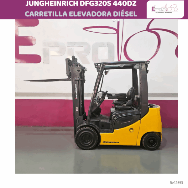 CARRETILLA ELEVADORA DIESEL JUNGHENRICH - Imagen 4