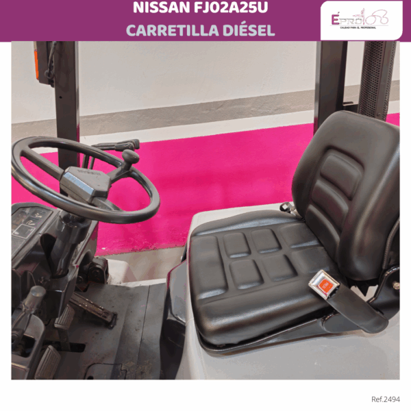 CARRETILLA ELEVADORA NISSAN - Imagen 4