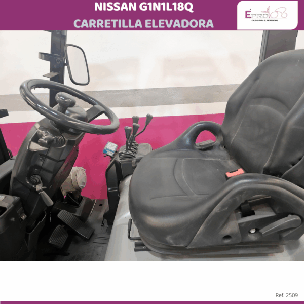 CARRETILLA ELEVADORA 1.800 KILOS NISSAN - Imagen 4