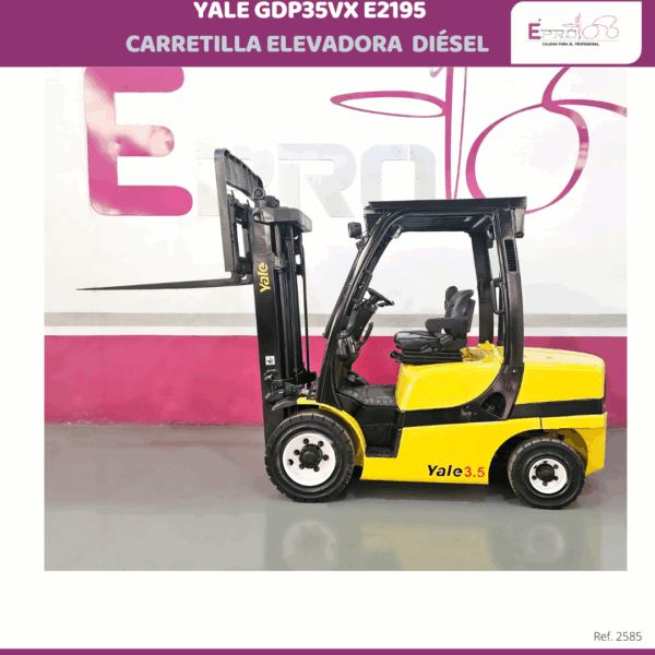 CARRETILLA ELEVADORA YALE 3500 KILOS - Imagen 4